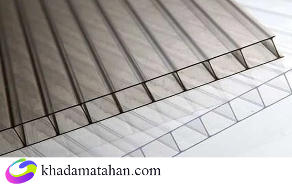 ورق پلی کربنات دو جداره 